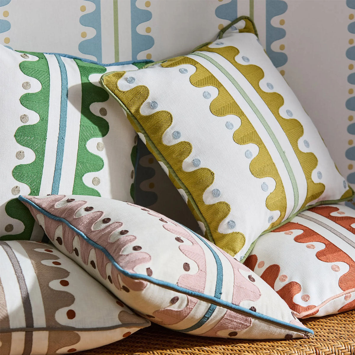 Oakham Embroidery Fabric - Scion