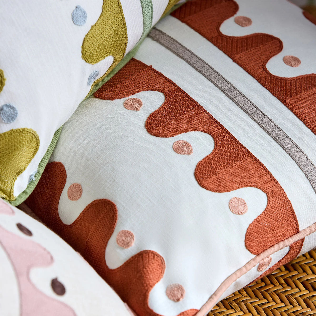 Oakham Embroidery Fabric - Scion