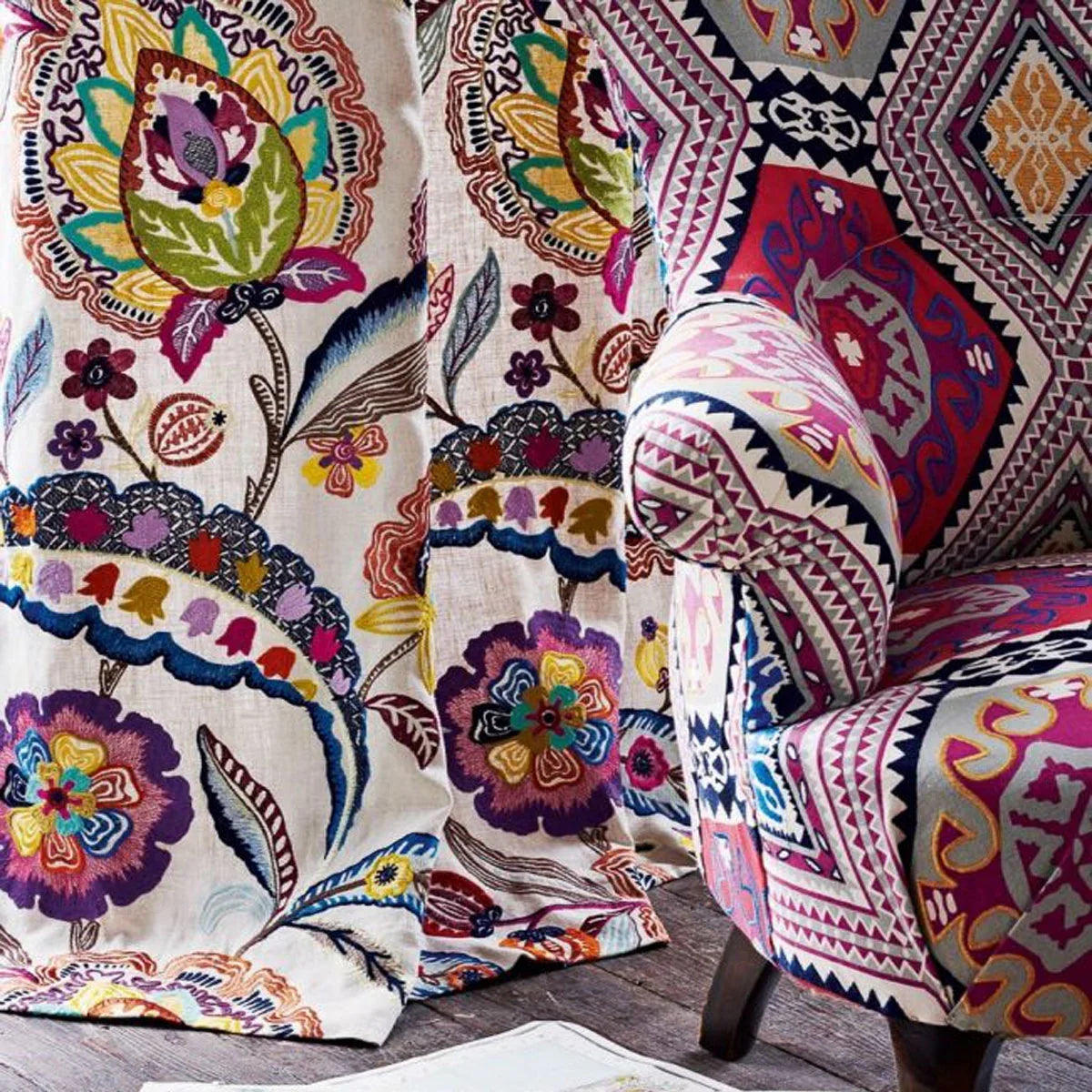 Oakwood Fabric - Mulberry Home