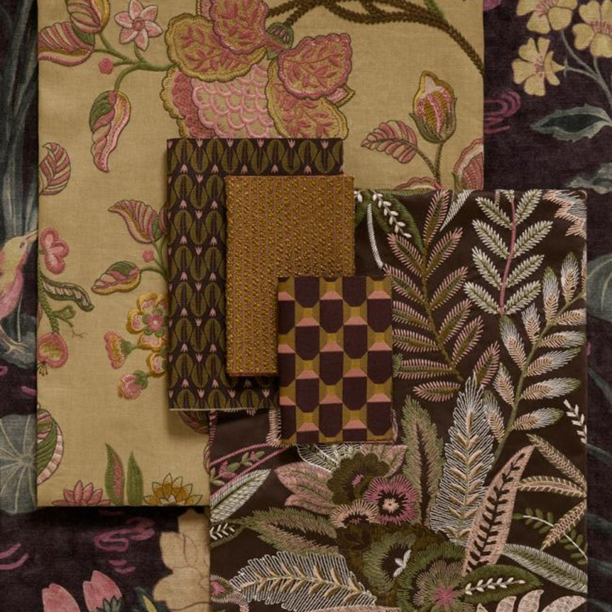Obi Check Fabric - Liberty