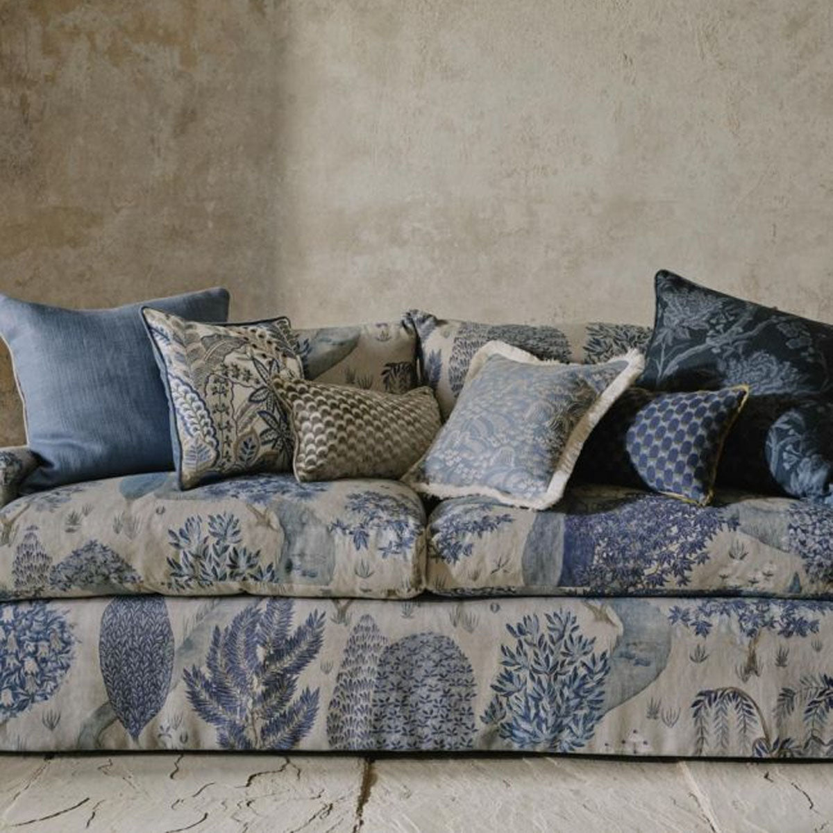 Obi Check Fabric - Liberty