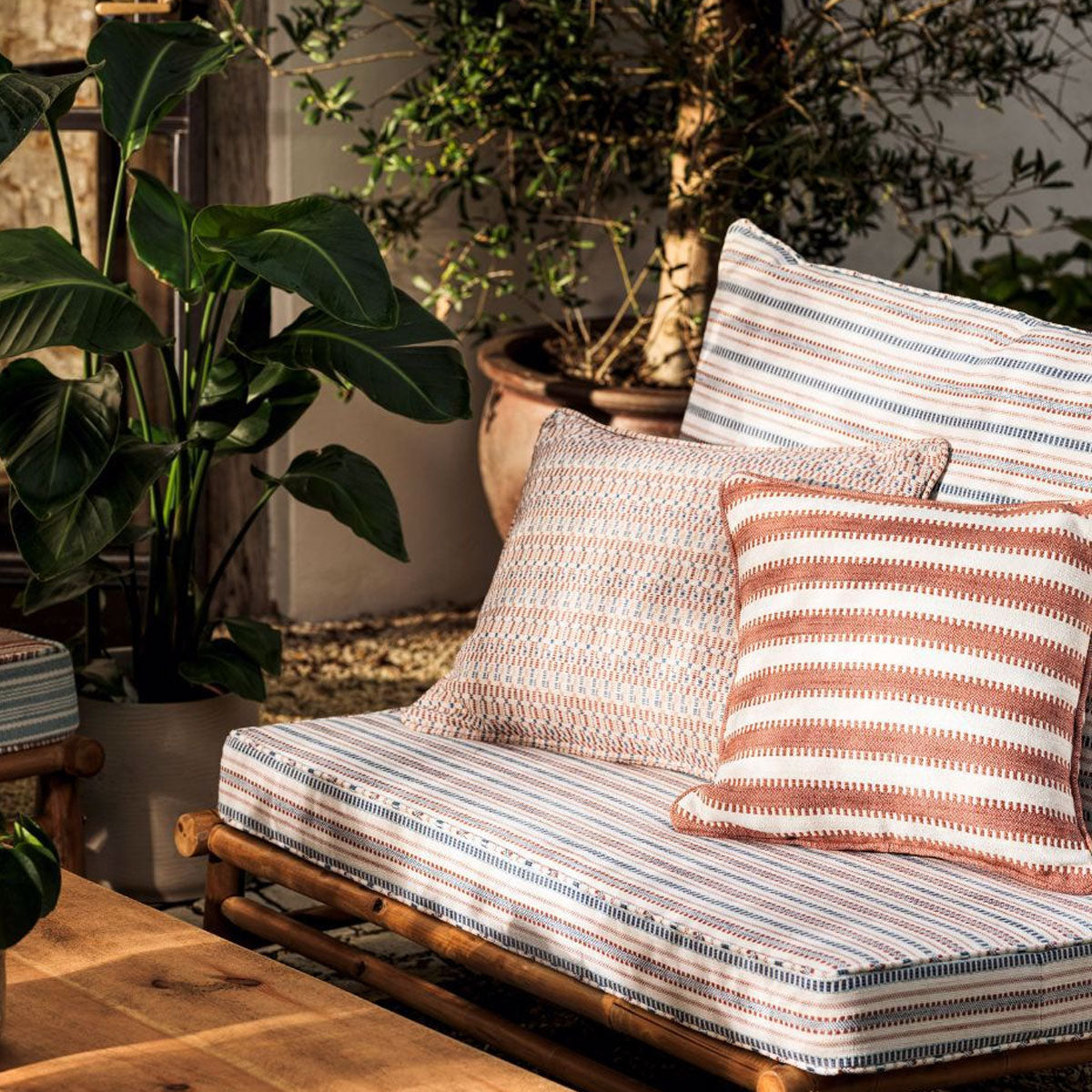 Ocala Stripe Fabric - Harlequin