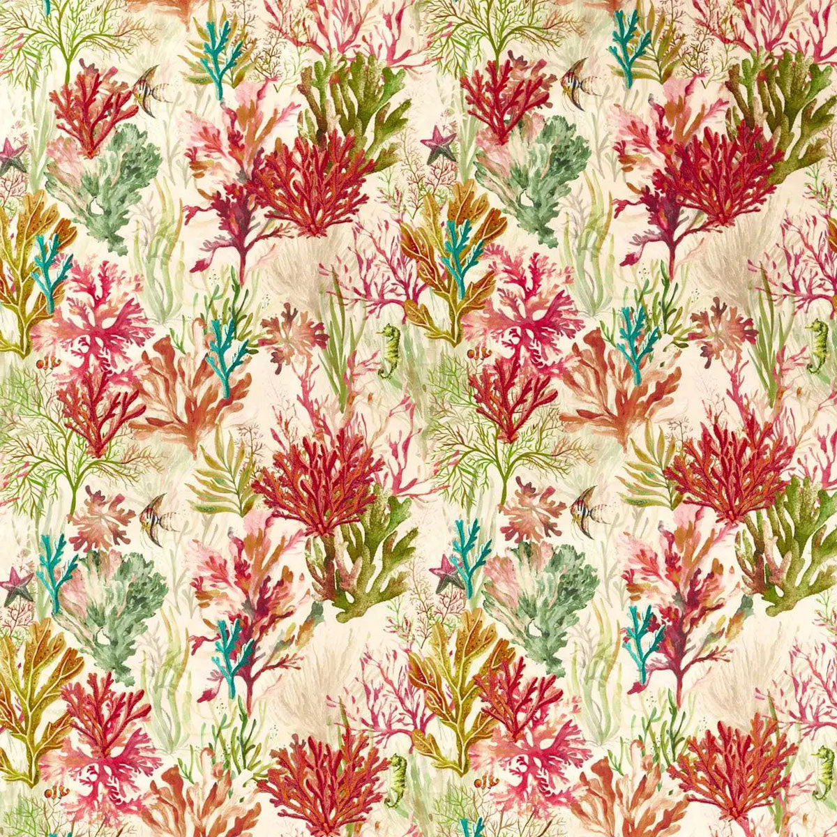 Oceana Print Fabric - Clarke & Clarke
