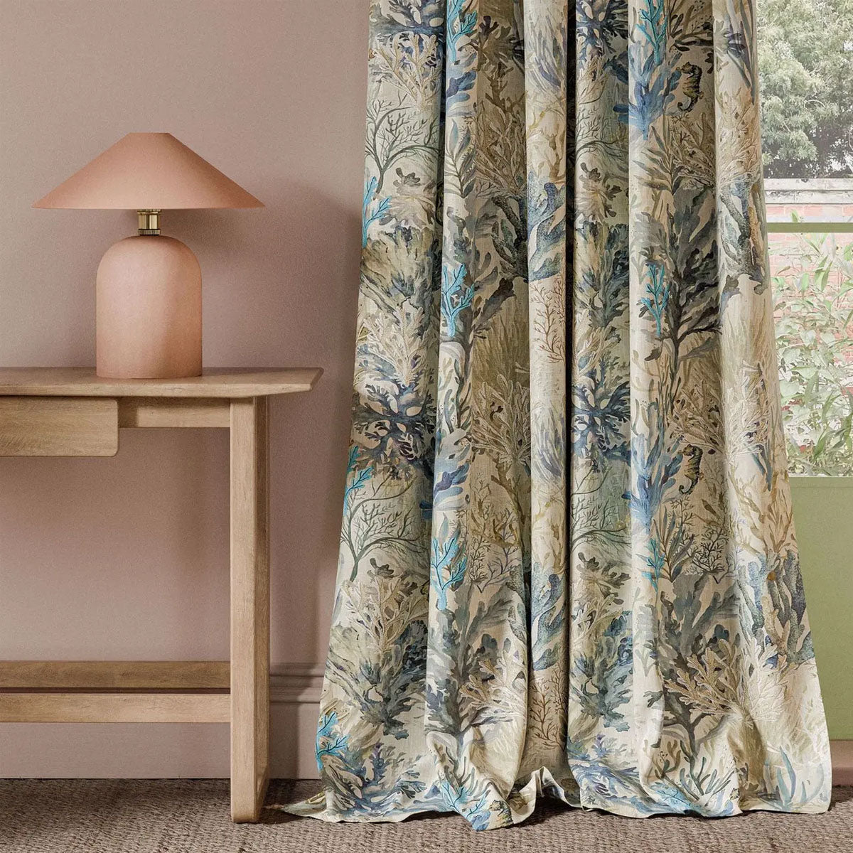 Oceana Print Fabric - Clarke & Clarke