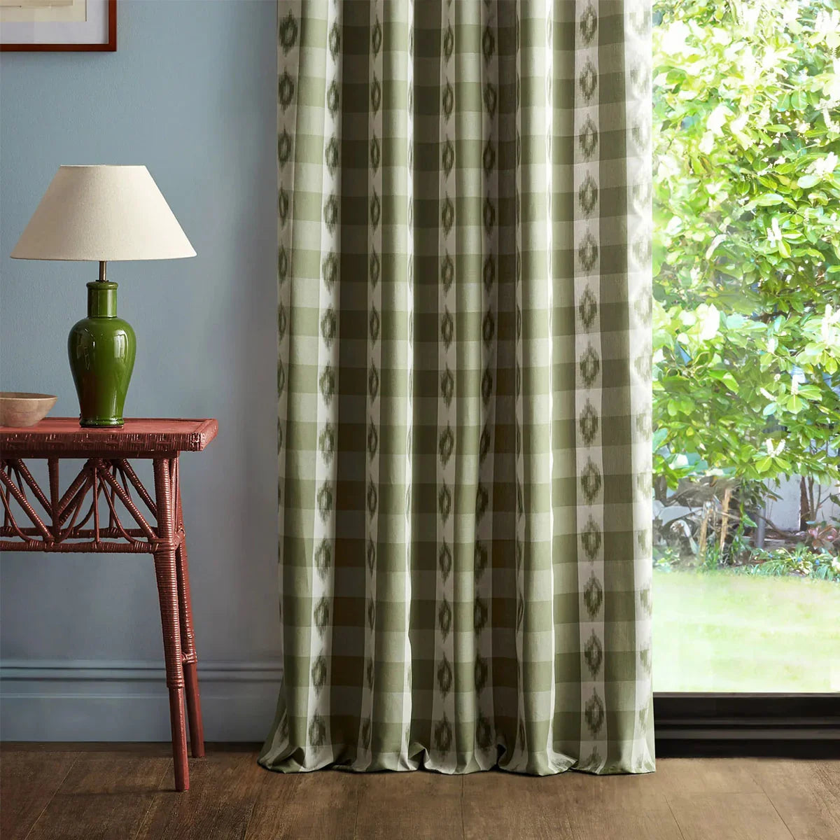 Odisha Check Fabric - Sanderson