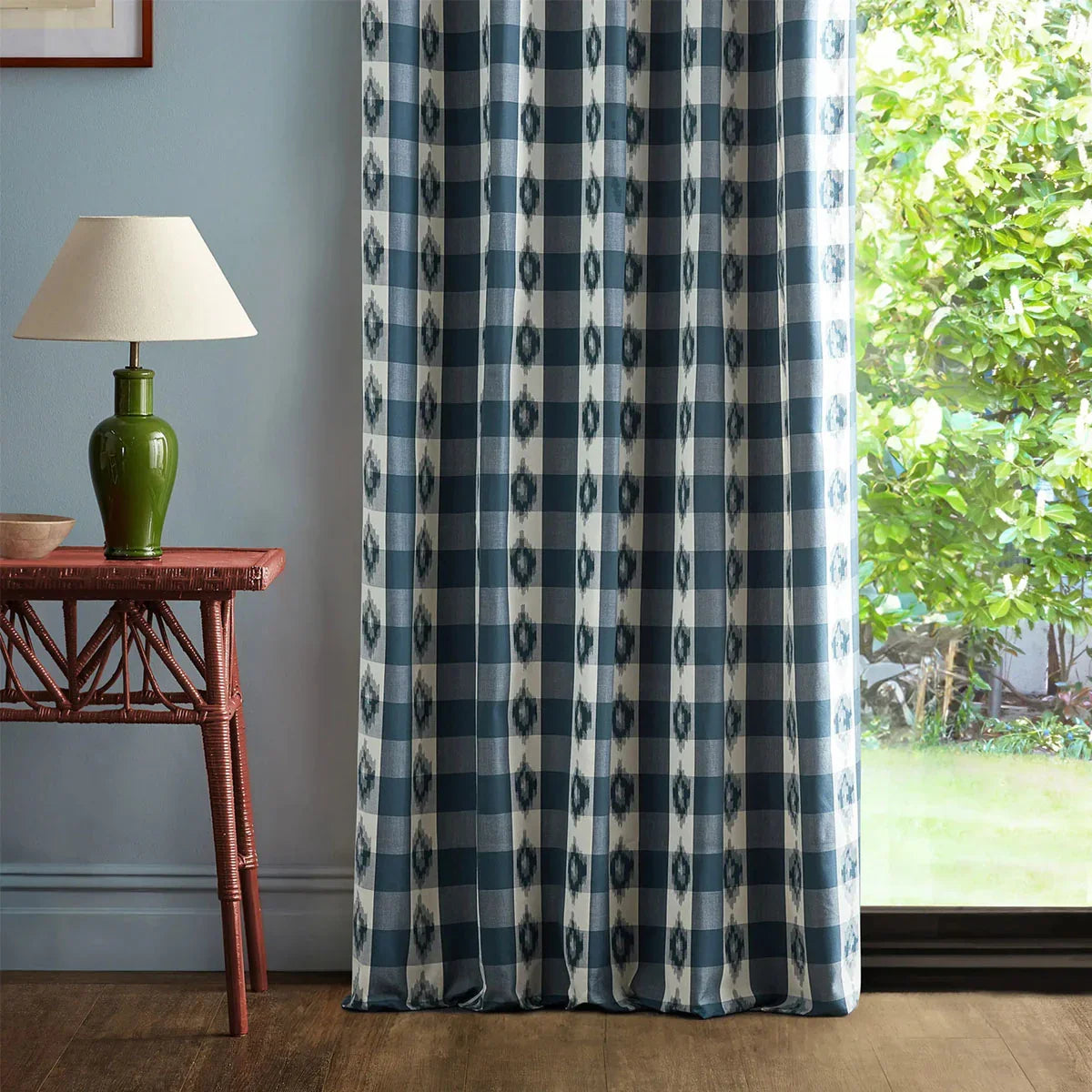 Odisha Check Fabric - Sanderson