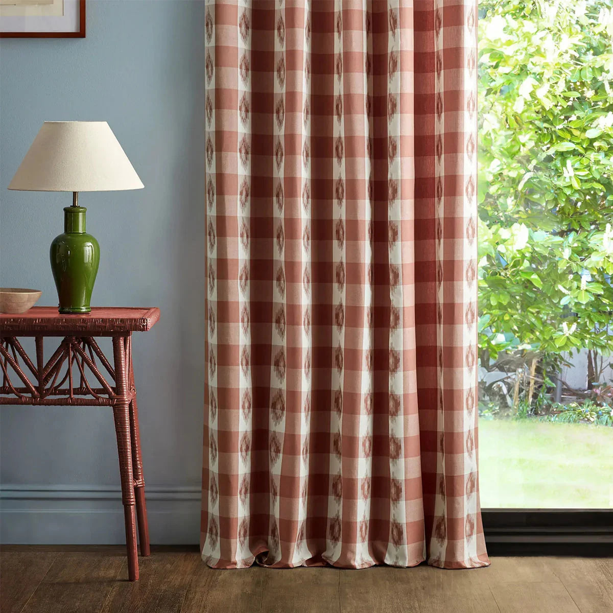 Odisha Check Fabric - Sanderson