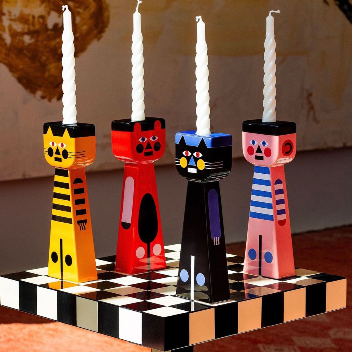 Oggian Candlesticks by Marco Oggian - Qeeboo