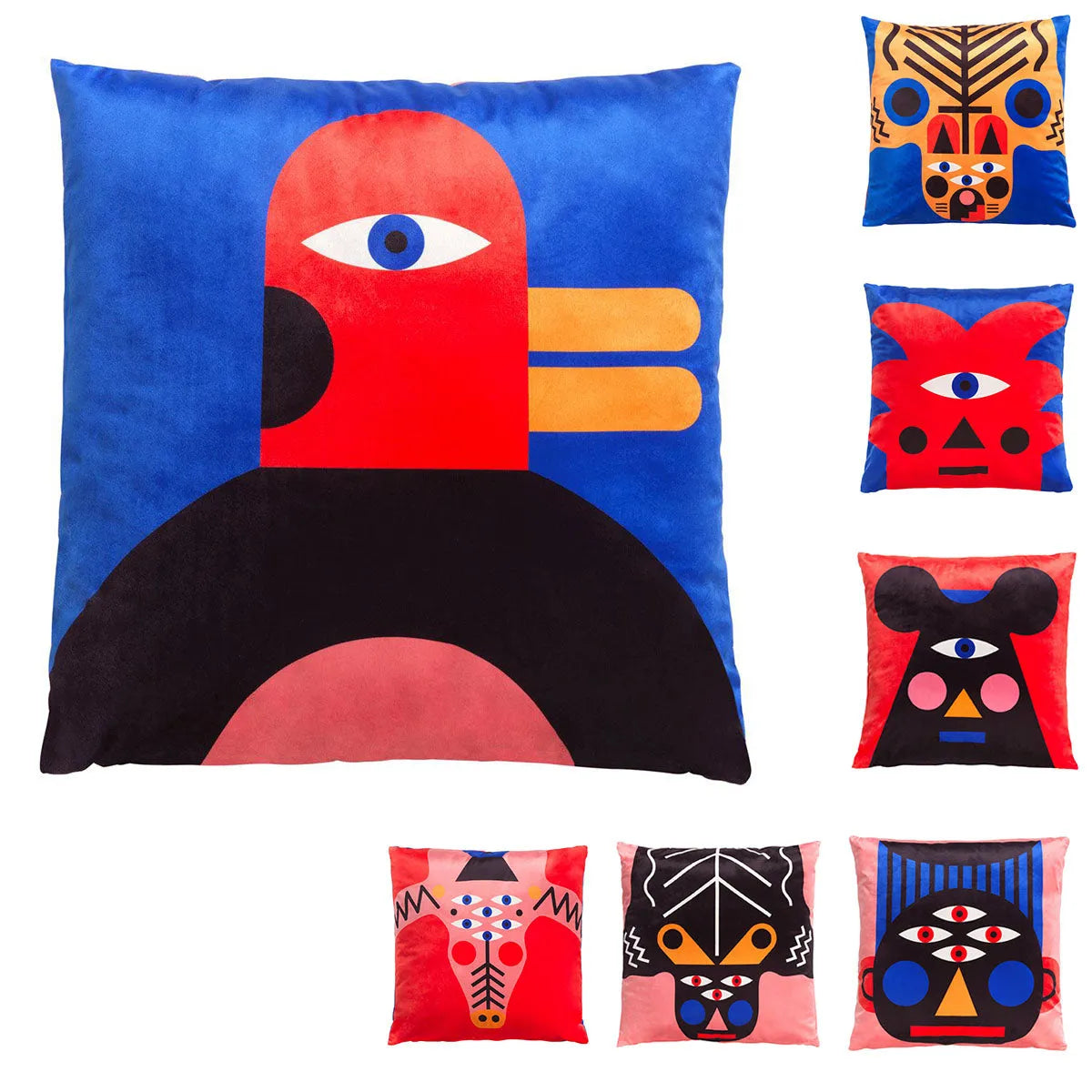 Oggian Cushion Cover by Marco Oggian - Qeeboo