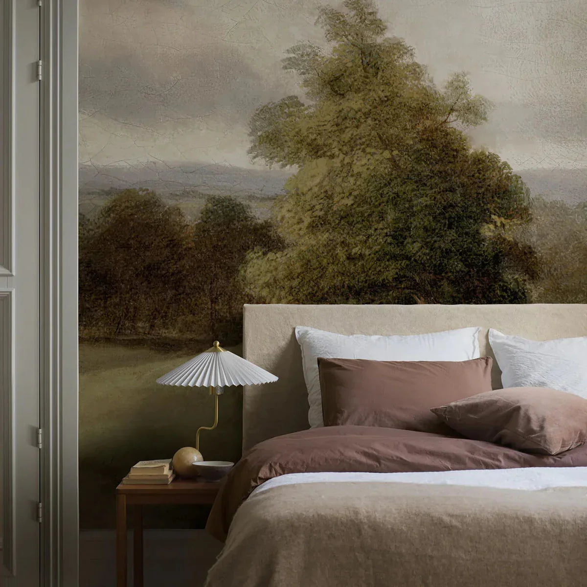 Oilpainting Landscape Mural Wallpaper - Borastapeter