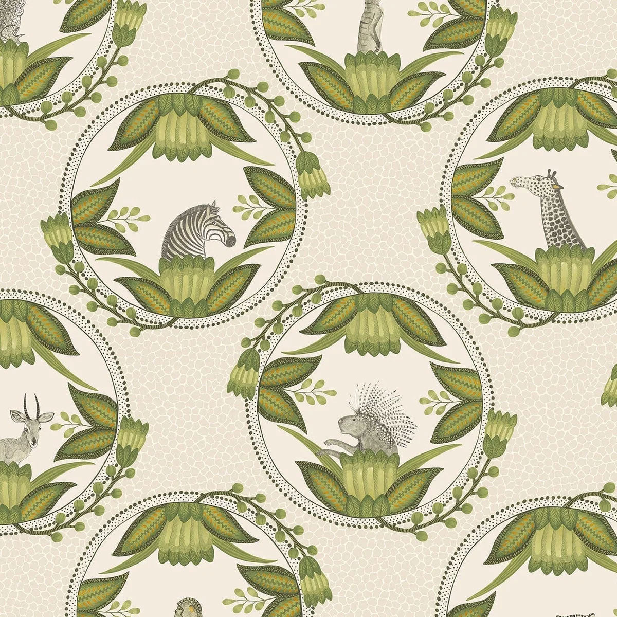 Ardmore Cameos Wallpaper - Cole & Son