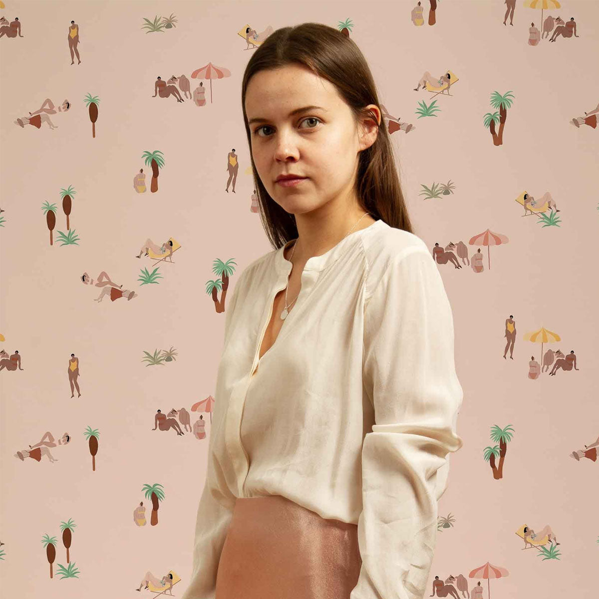 One Day at the Beach Wallpaper - Coordonne