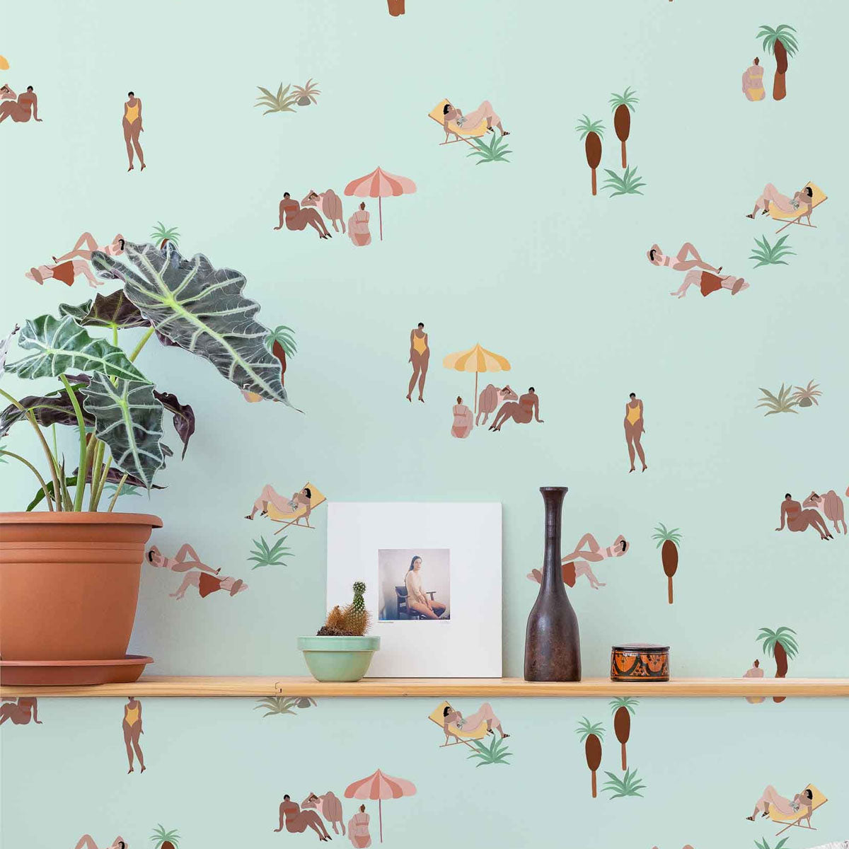 One Day at the Beach Wallpaper - Coordonne