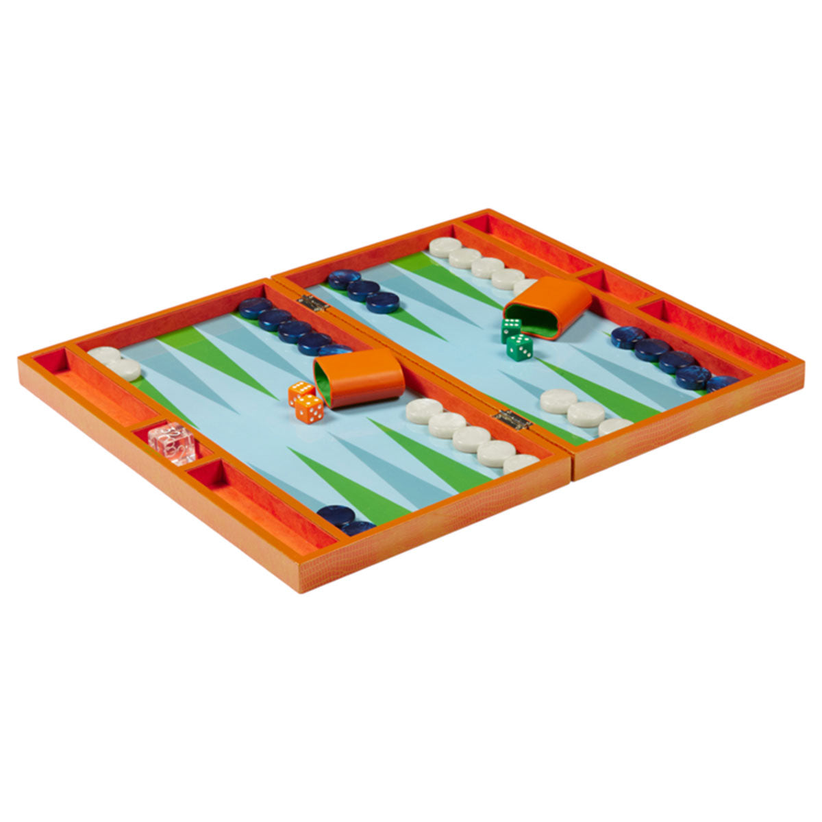 Ensemble de dés en perles classiques Backgammon en acrylique, accessoires de jeu élégants et nacrés pour les amateurs de jeux Ensemble de dés en perles classiques Backgammon en acrylique, accessoires de jeu élégants et nacrés pour les amateurs de jeux