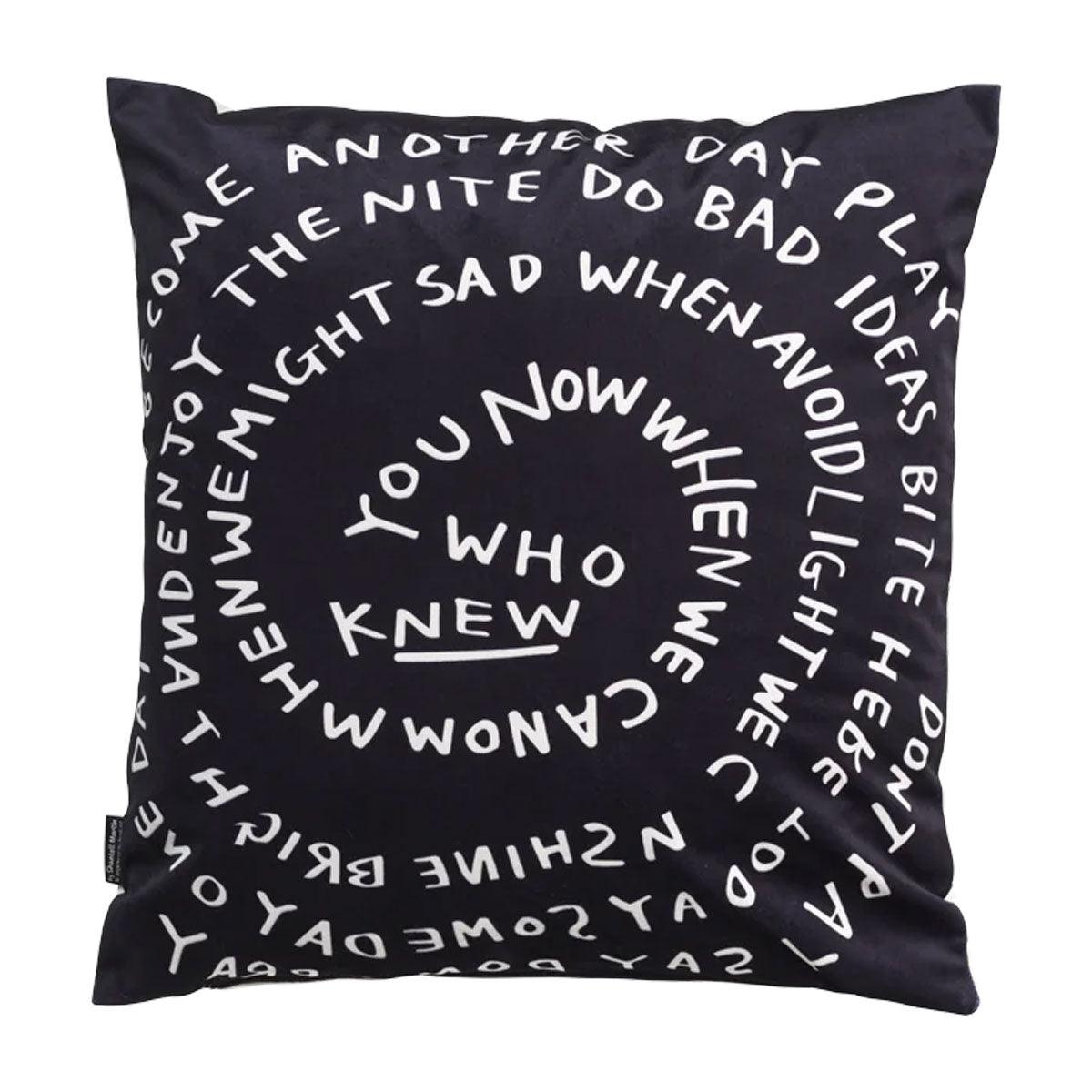 Linescapes Cushion By Shantell Martin - Qeeboo