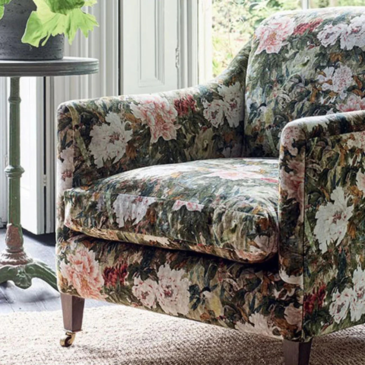 Oriental Garden Fabric - GP&J Baker