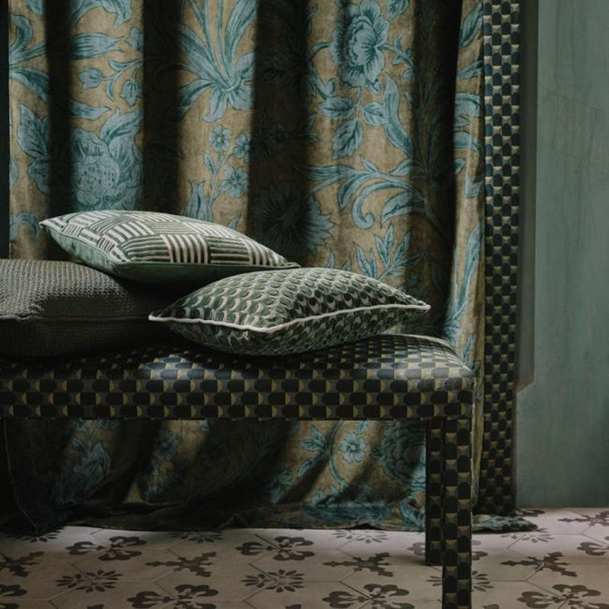 Ottoman Spot Fabric - Liberty