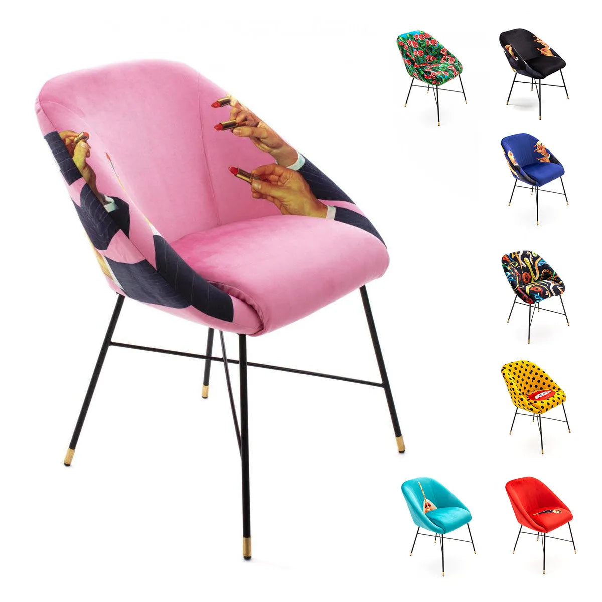 Seletti X Toiletpaper Magazine Padded Chair