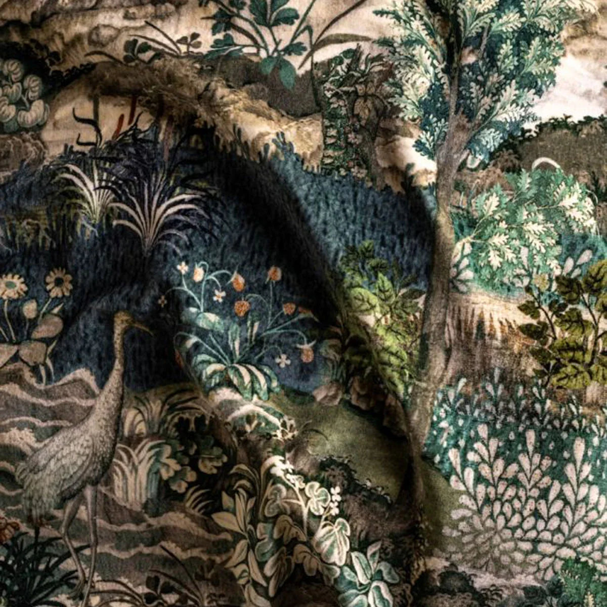 Palace Tapestry Velvet Fabric - GP&J Baker
