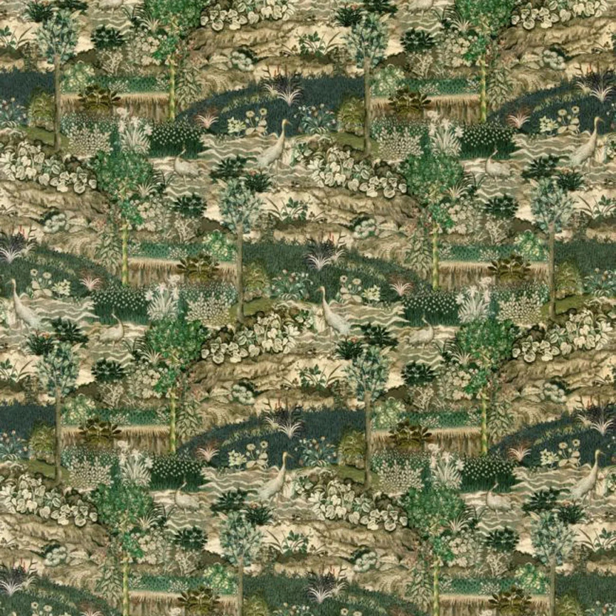 Palace Tapestry Velvet Fabric - GP&J Baker