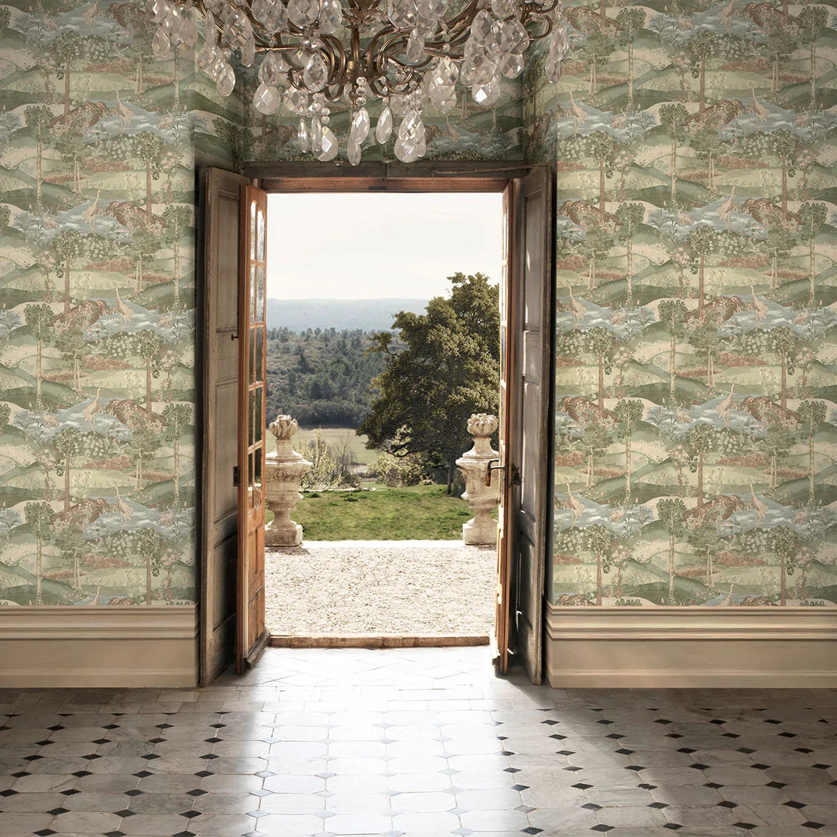 Palace Tapestry Fabric - GP&J Baker