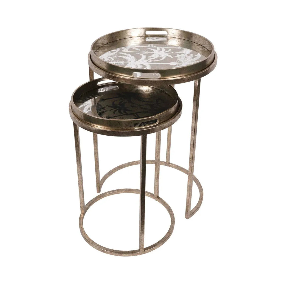Set of Two Side Tray Tables - Courthouse Furniture