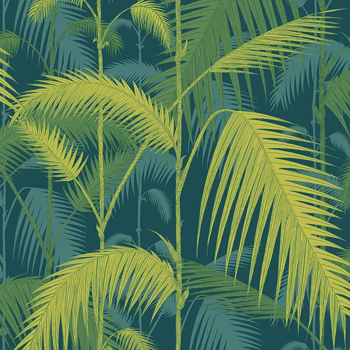 Palm Jungle Icons Wallpaper - Cole & Son
