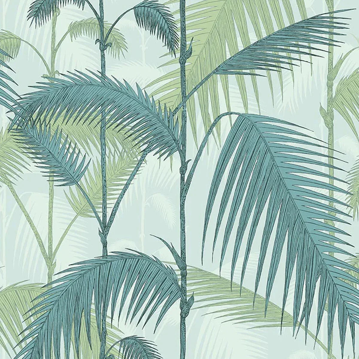 Palm Jungle Icons Wallpaper - Cole & Son