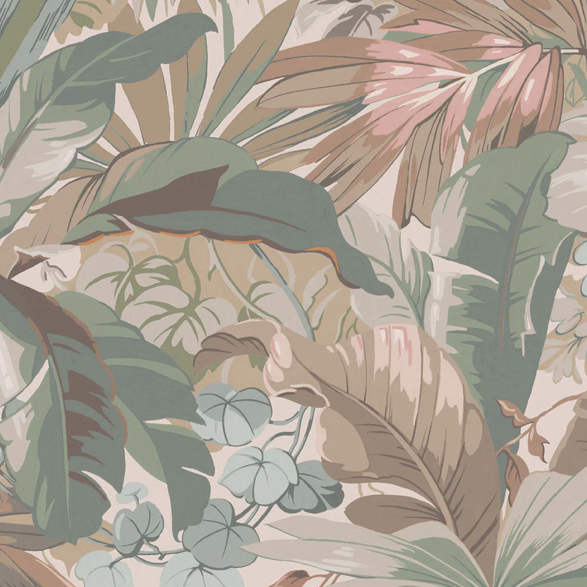 Palm Leaf Mural Wallpaper - Borastapeter