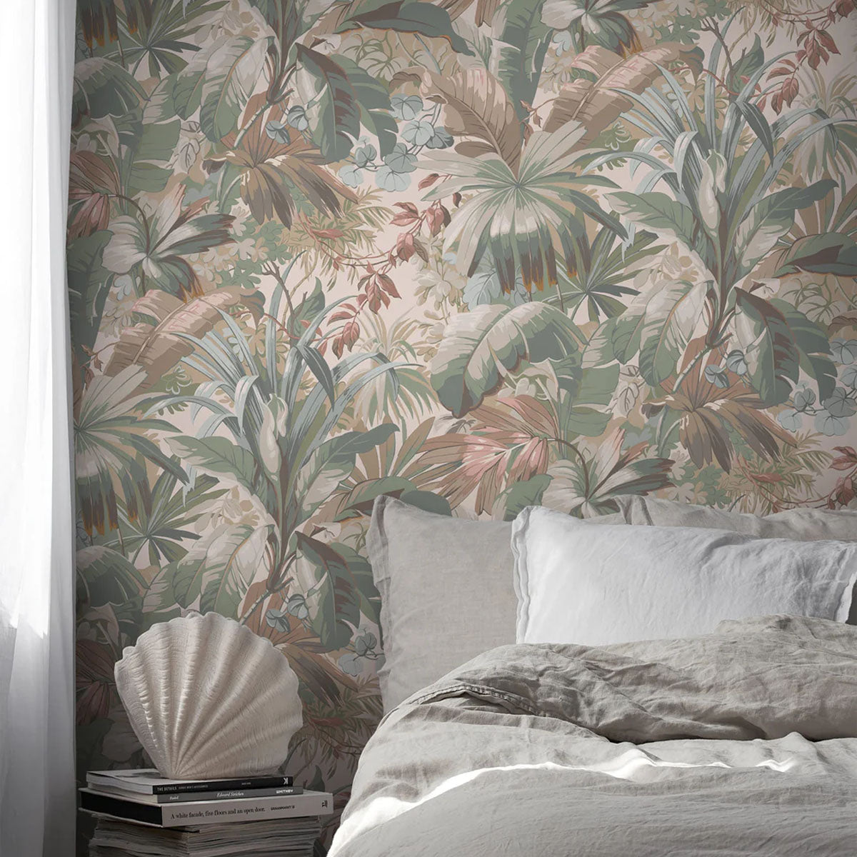 Palm Leaf Mural Wallpaper - Borastapeter