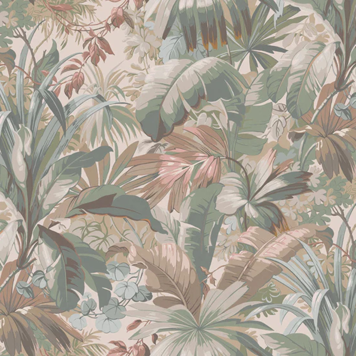 Palm Leaf Mural Wallpaper - Borastapeter
