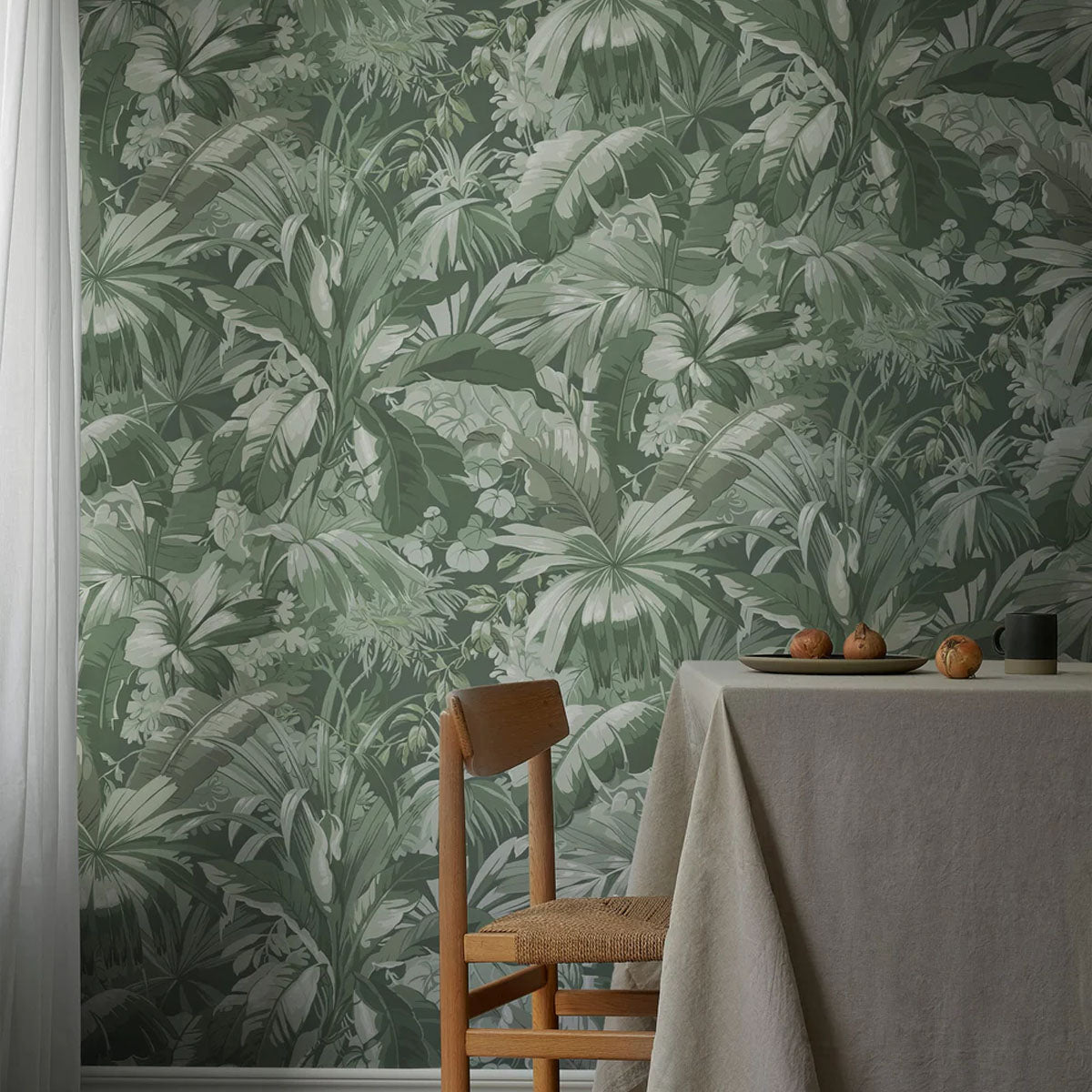 Palm Leaf Mural Wallpaper - Borastapeter