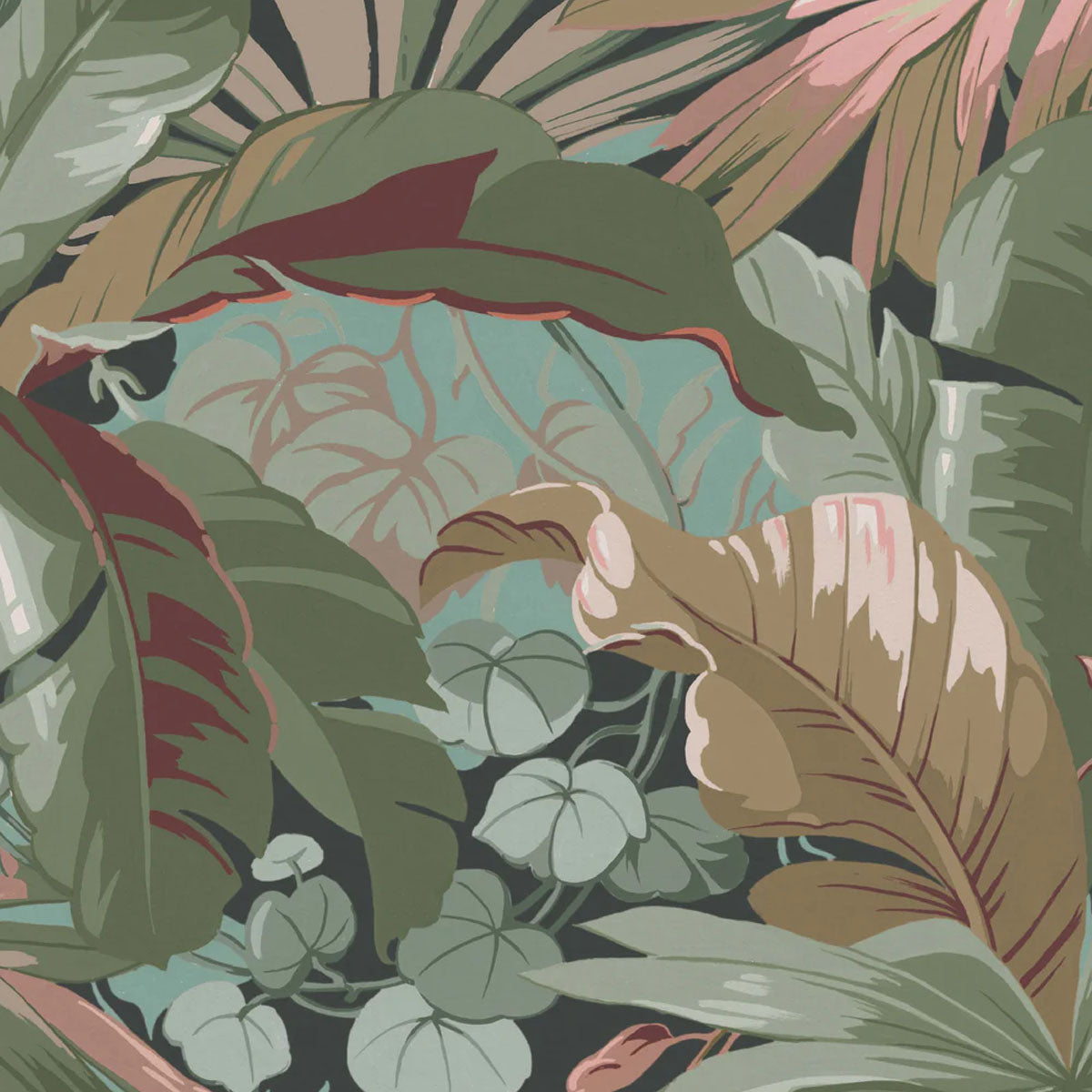 Palm Leaf Mural Wallpaper - Borastapeter