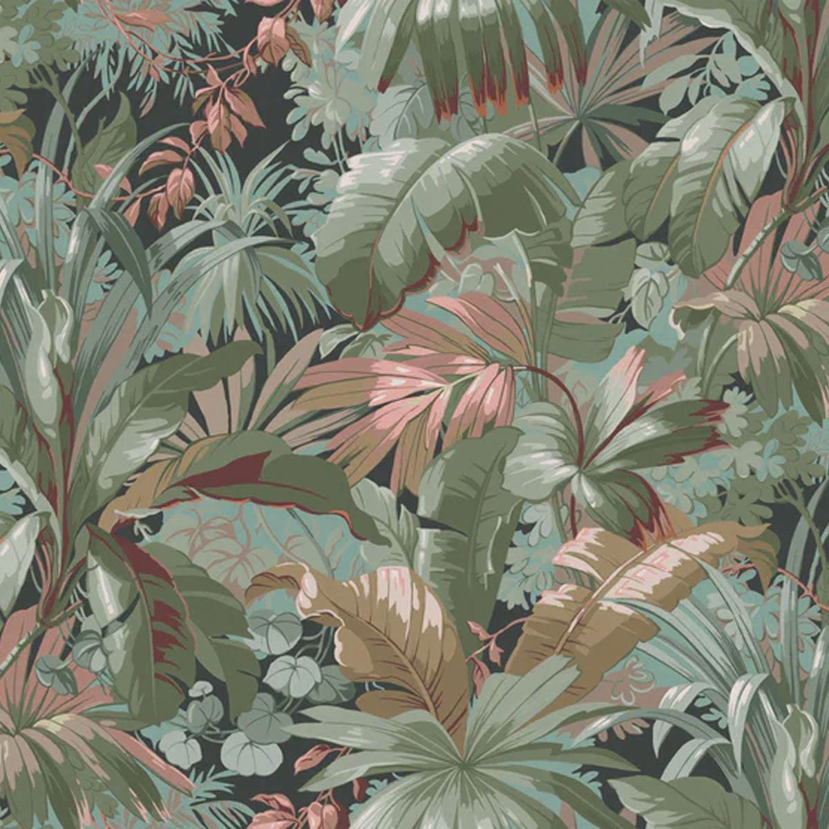 Palm Leaf Mural Wallpaper - Borastapeter