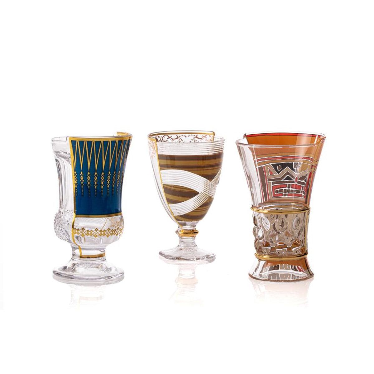 Hybrid Glasses Set of 3 - Seletti