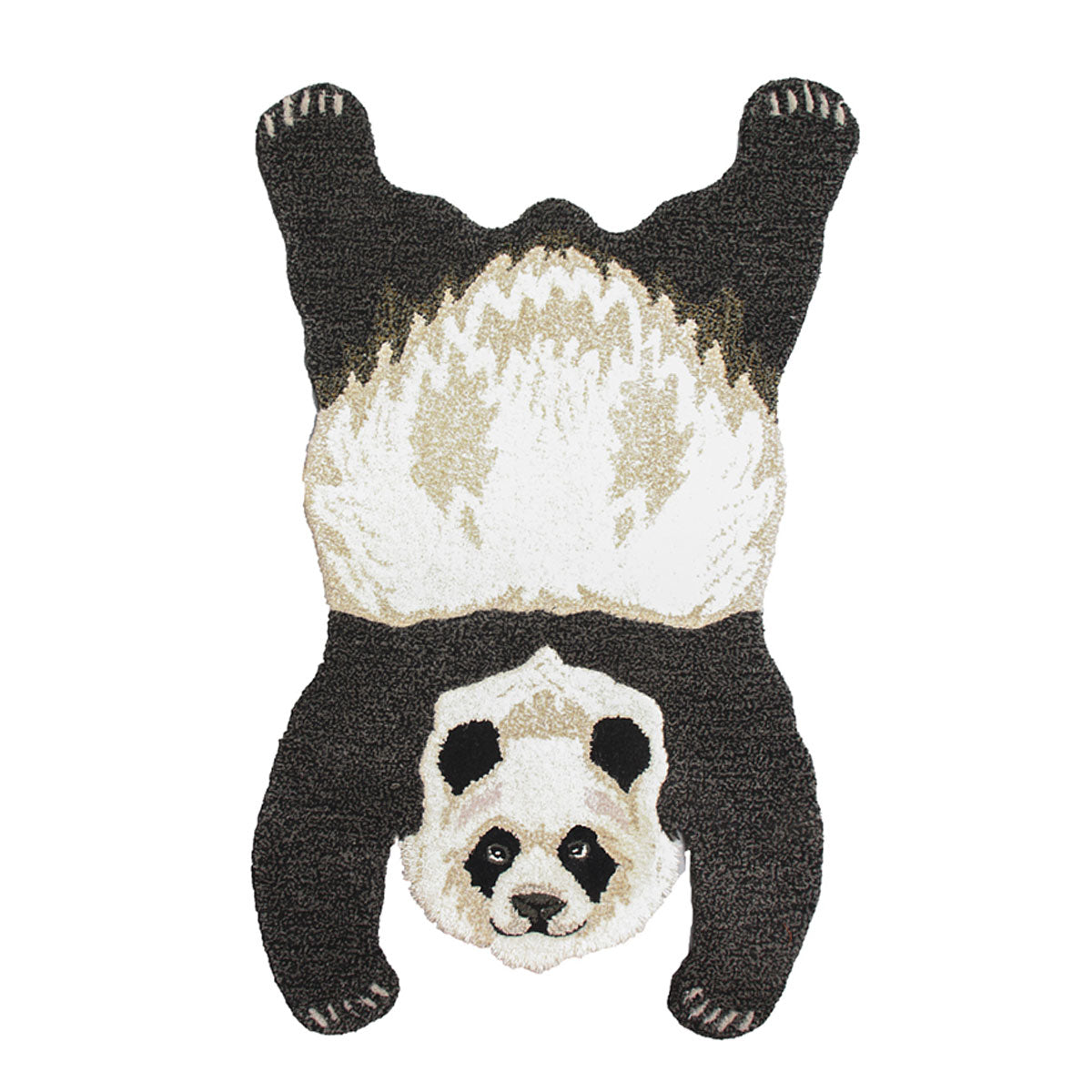 Plumy Panda Leopard Rug Small - Doing Goods
