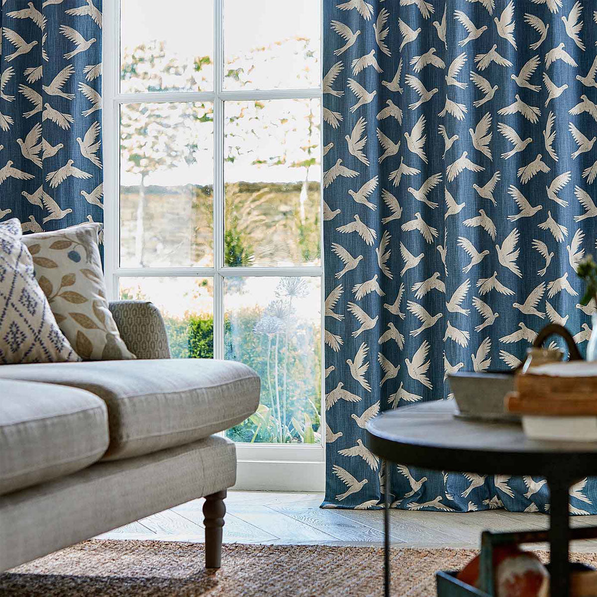 Paper Doves Fabric - Sanderson