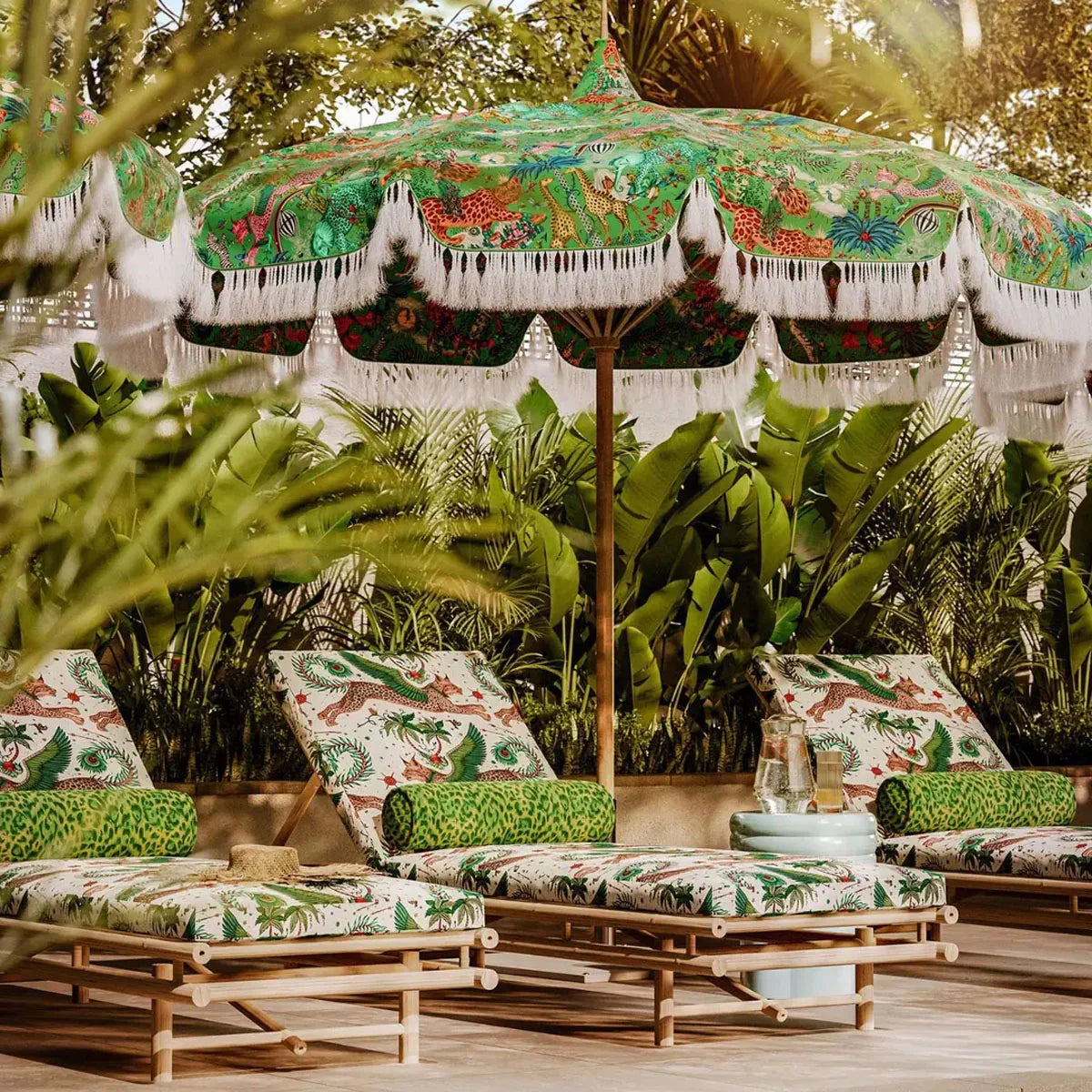 Paradise Lost Indoor Outdoor Fabric - Clarke & Clarke X Emma Shipley