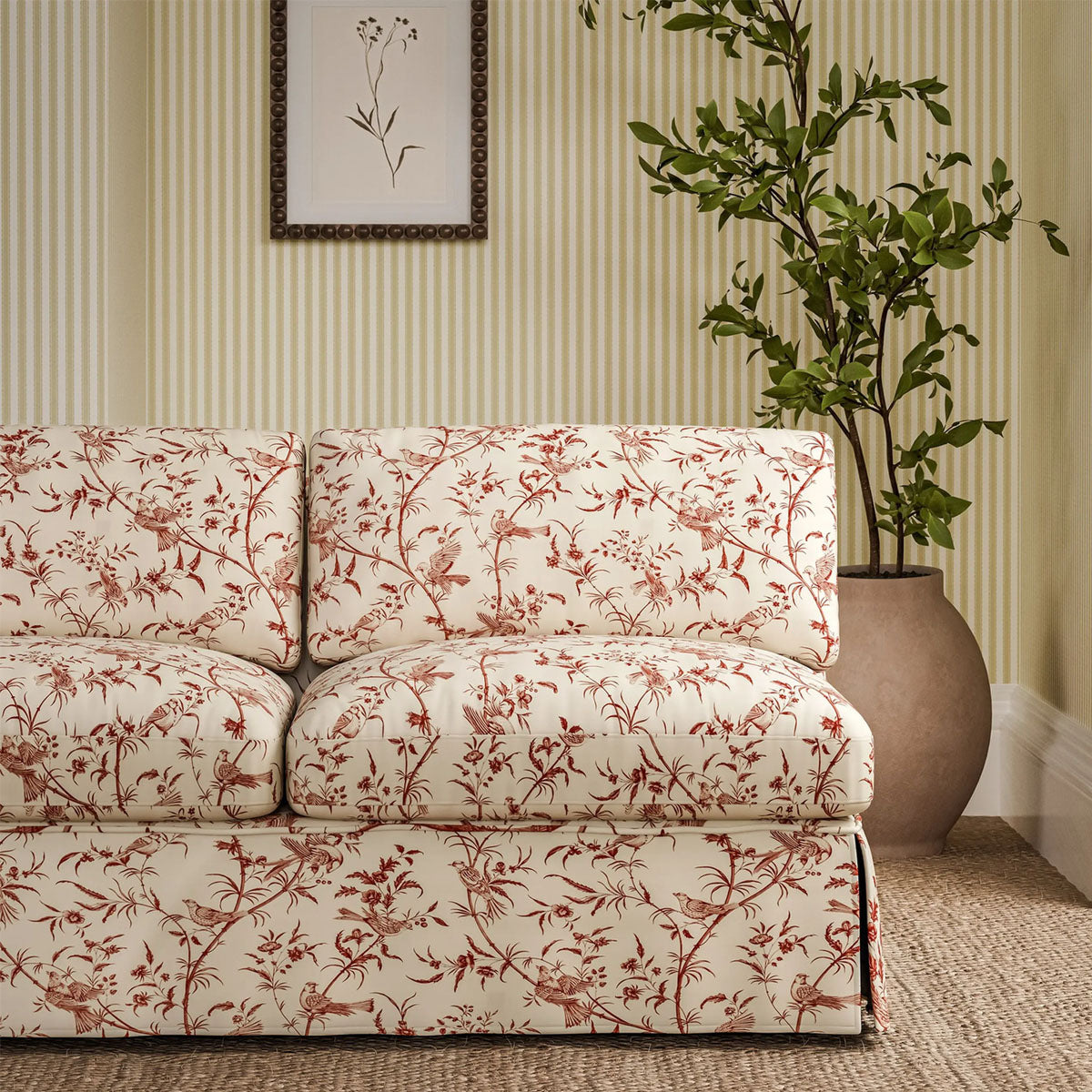 Paradise Woods Toile Fabric - Sanderson