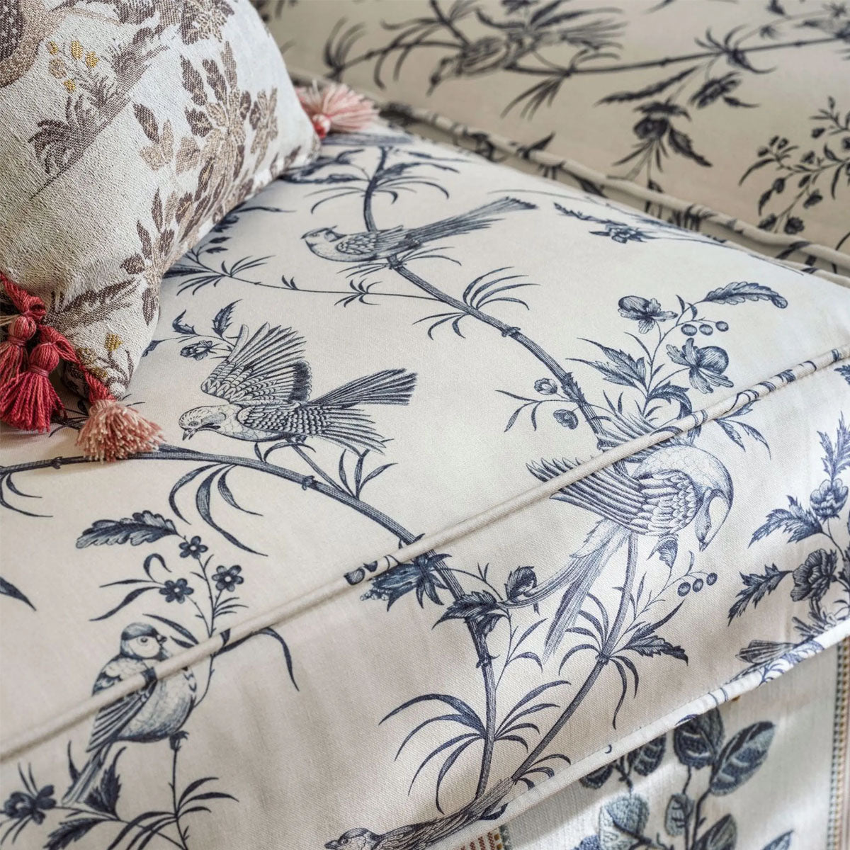 Paradise Woods Toile Fabric - Sanderson