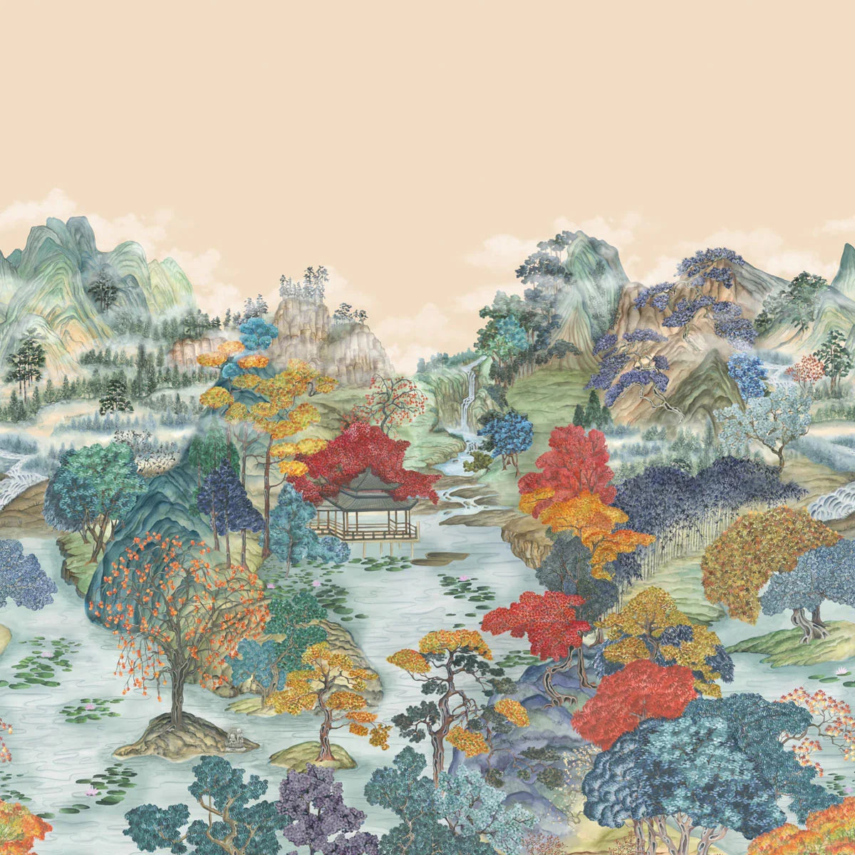 Pavilion Wallpaper - Cole & Son