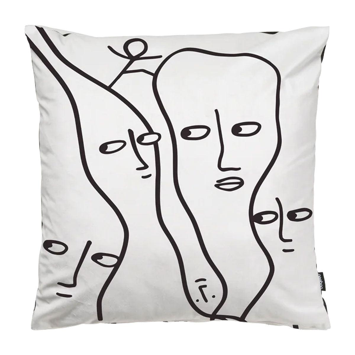 Linescapes Cushion By Shantell Martin - Qeeboo