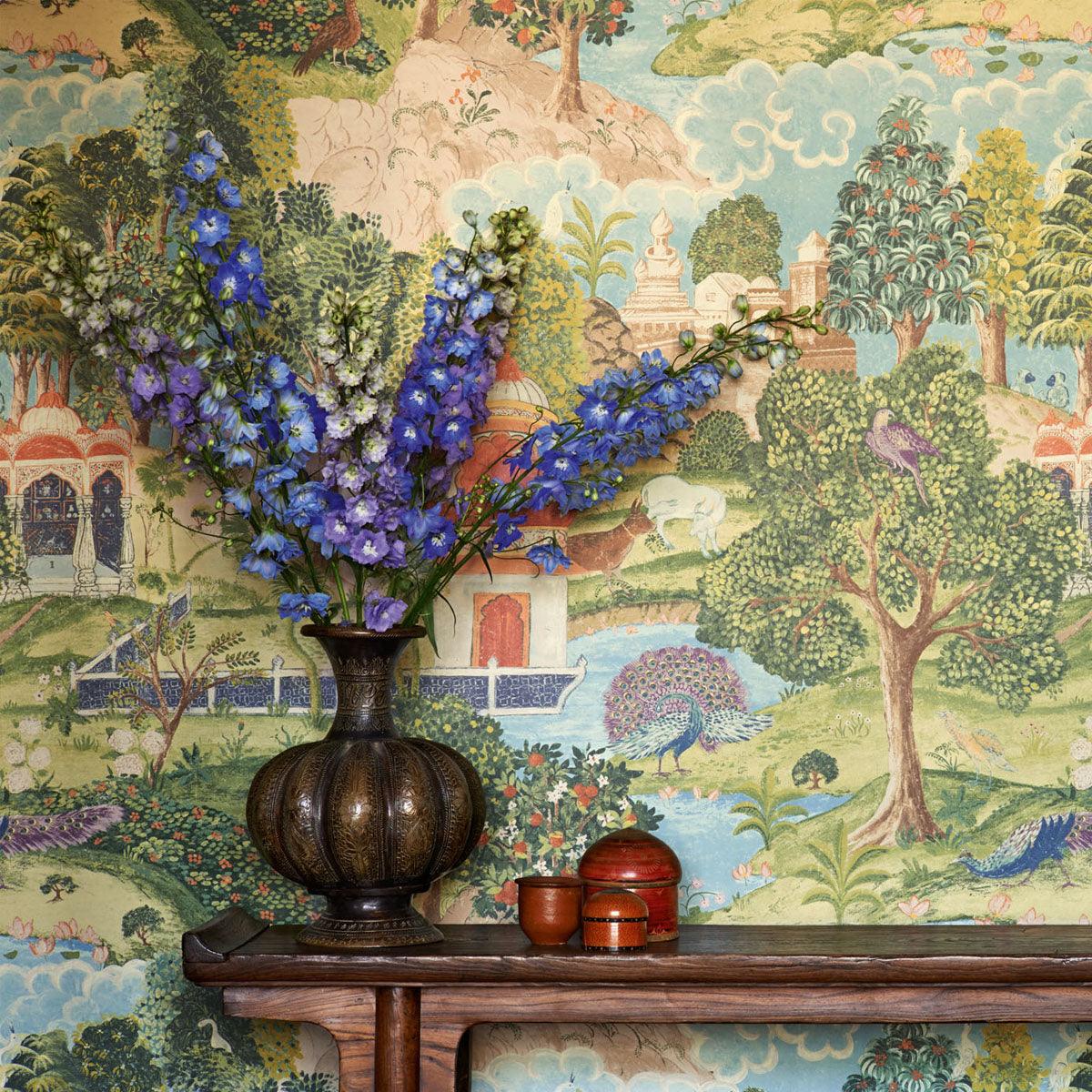 Zoffany -  Peacock Garden Wallpaper