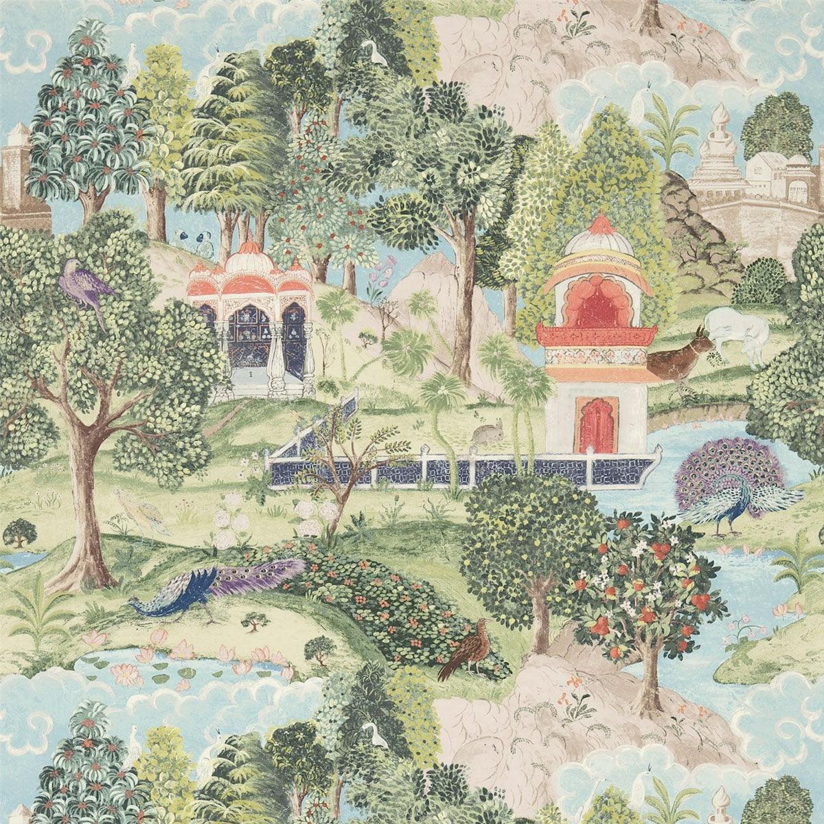 Zoffany -  Peacock Garden Wallpaper