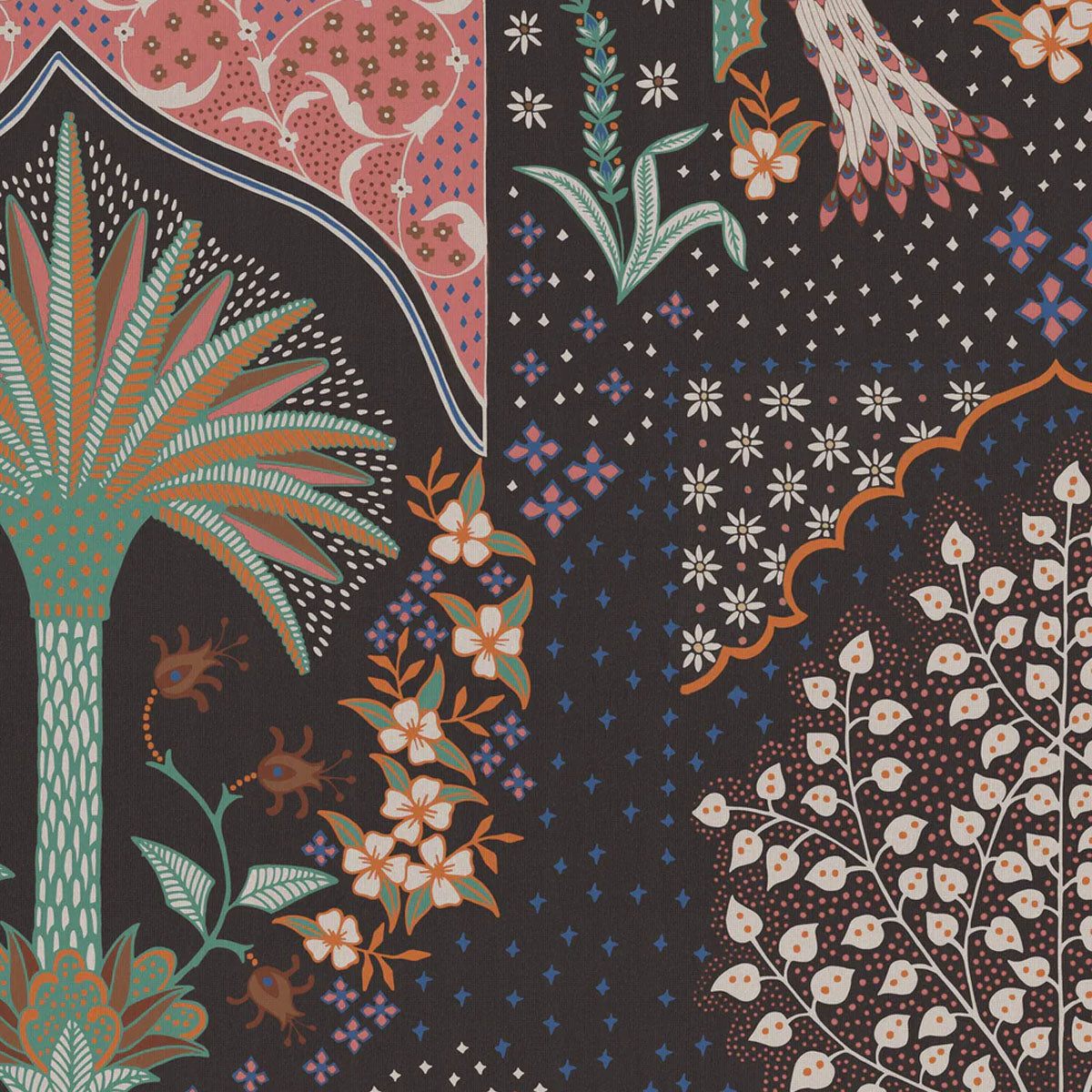 Peacock Mural Wallpaper - Borastapeter