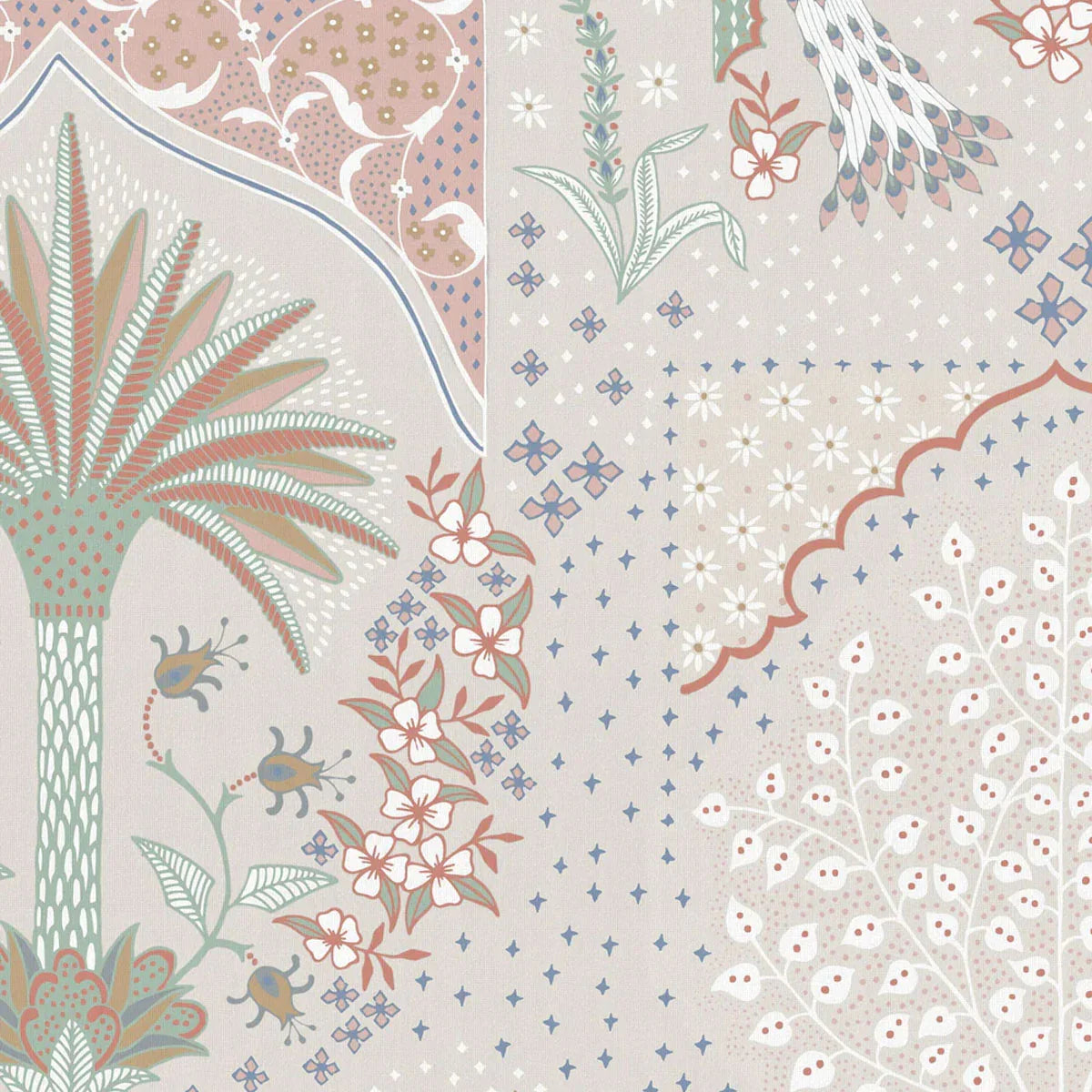 Peacock Mural Wallpaper - Borastapeter