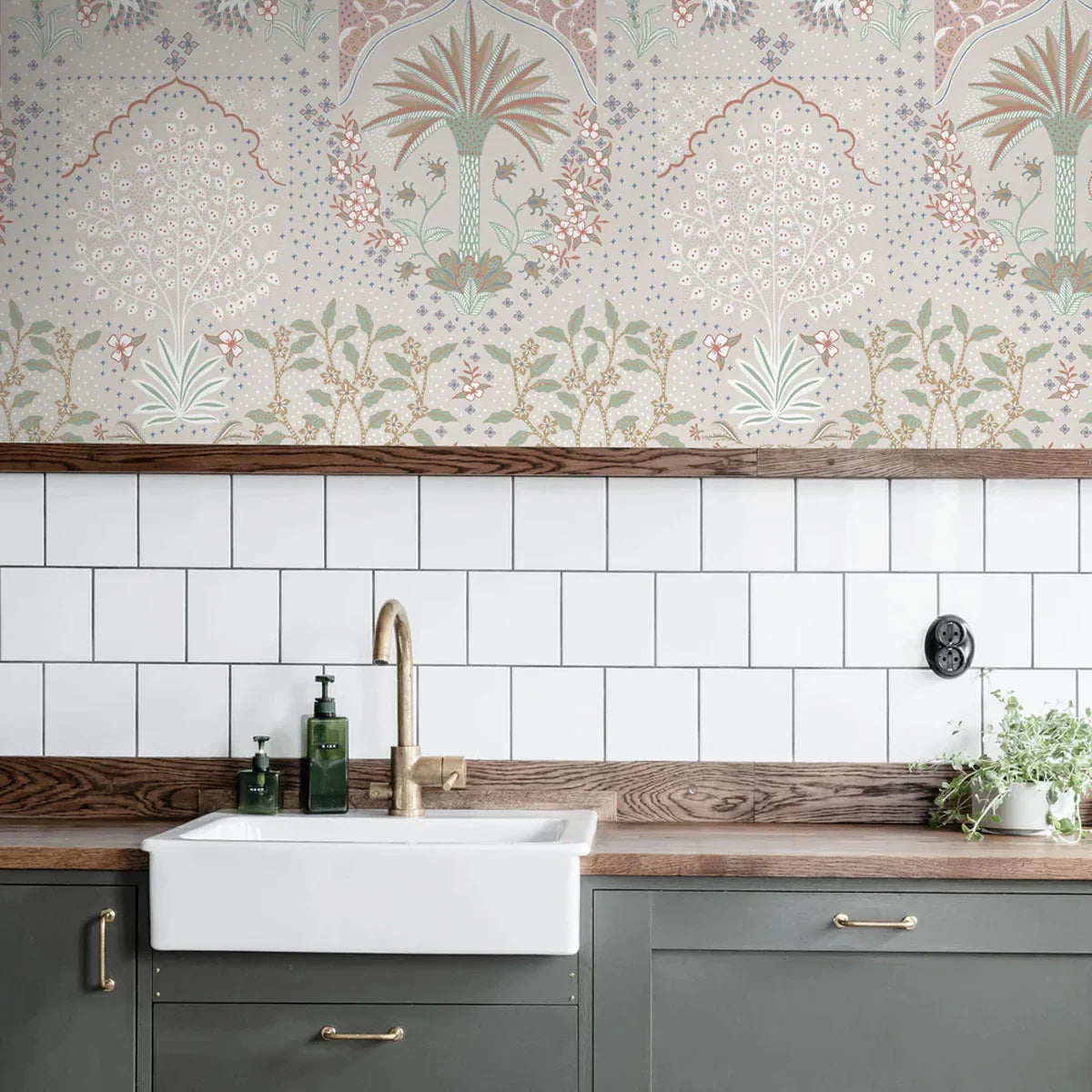 Peacock Mural Wallpaper - Borastapeter