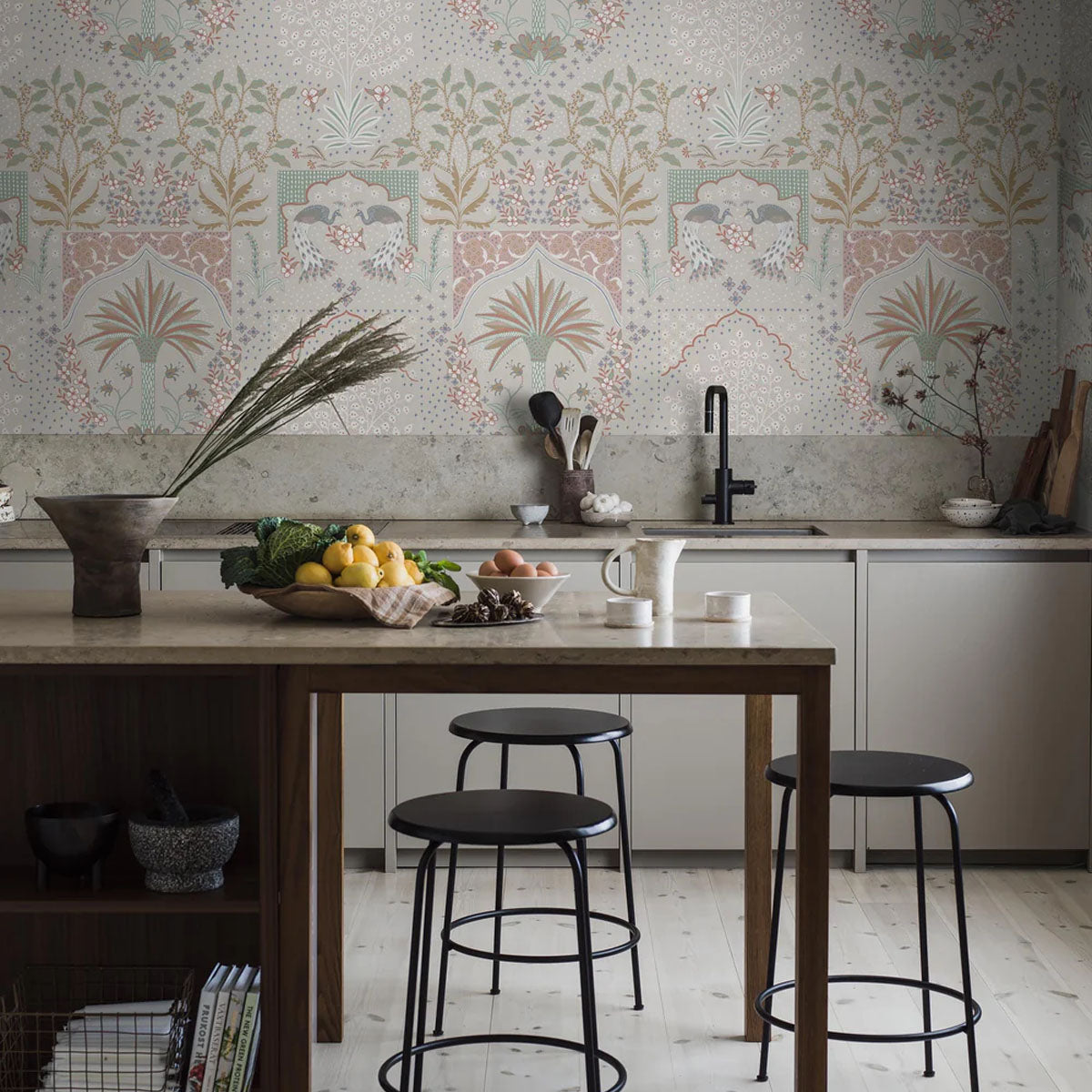 Peacock Mural Wallpaper - Borastapeter