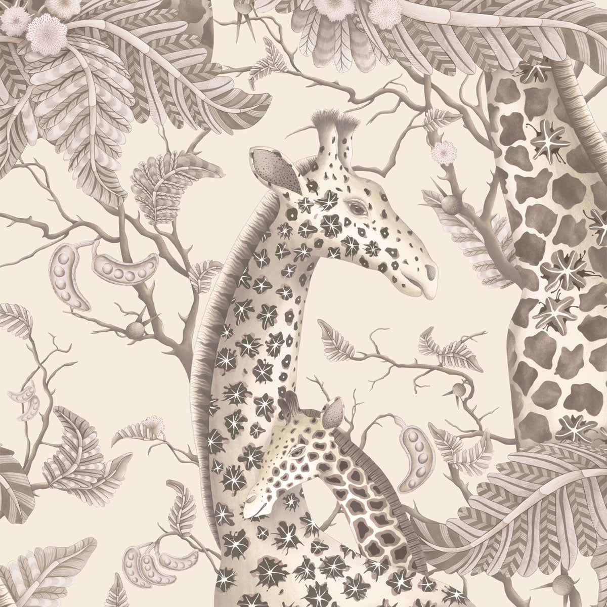Royal Giraffe Wallpaper - Cole & Son