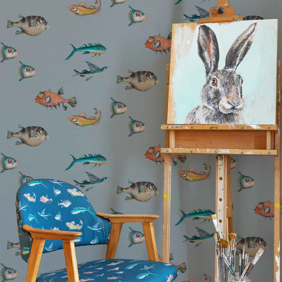 Peces Santamans Wallpaper - Coordonne